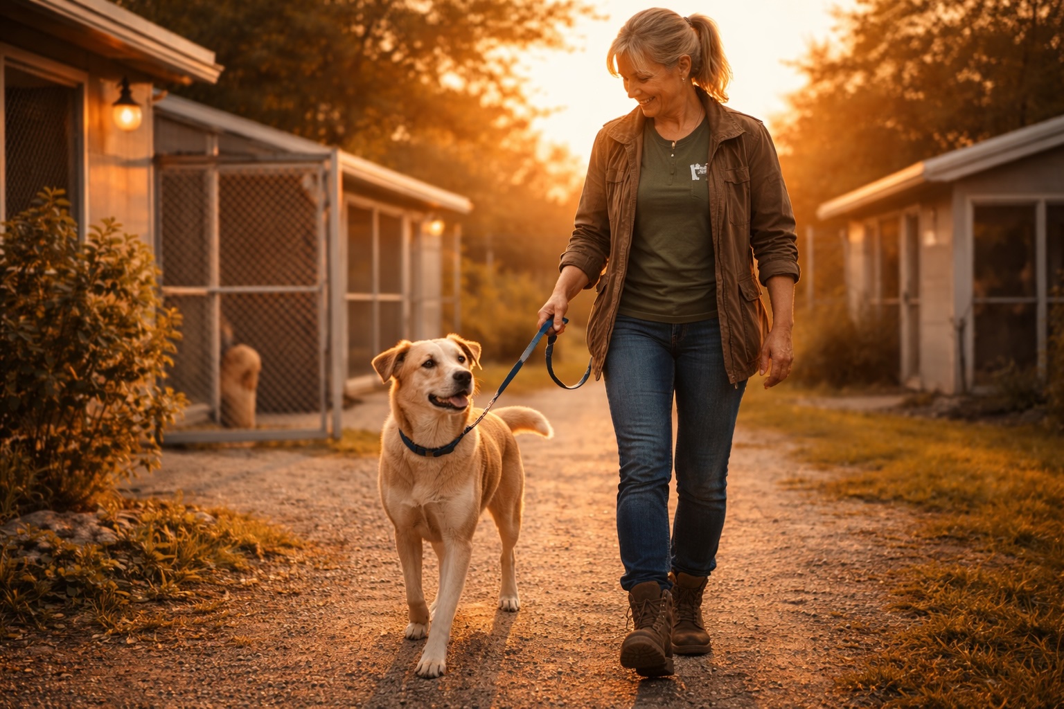 Volunteering at a Local Animal Shelter