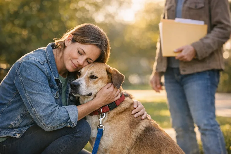 How to Say Goodbye to a Foster Dog