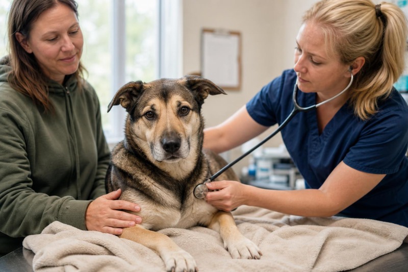 Common Health Issues in Rescue Dogs