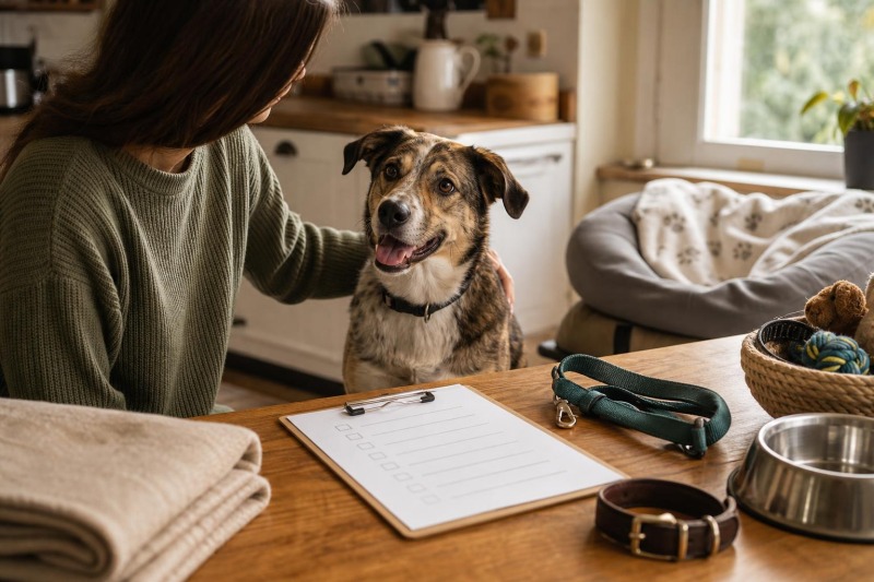 Printable Dog Adoption Checklist